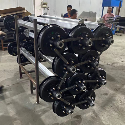 5200 lb 6 Lug электрический тормоз прицепная ось сборка для 6 болтов на 5,5 &quot;Болт модели