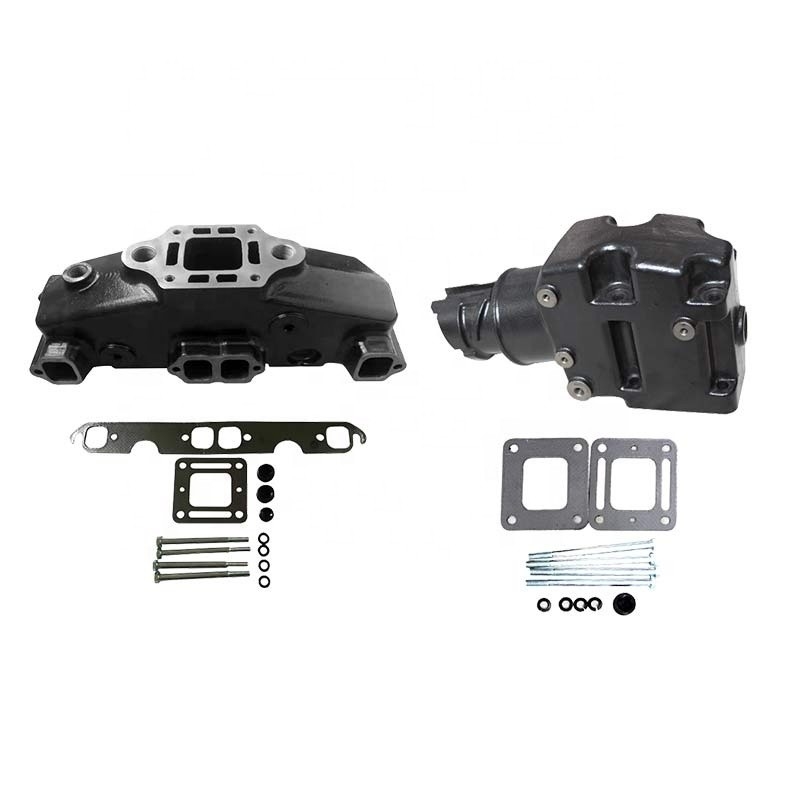 Отливный железный морской выхлопный манифолд для Mercruiser 5.0 5.7 V8 двигатель 860246A15 87114